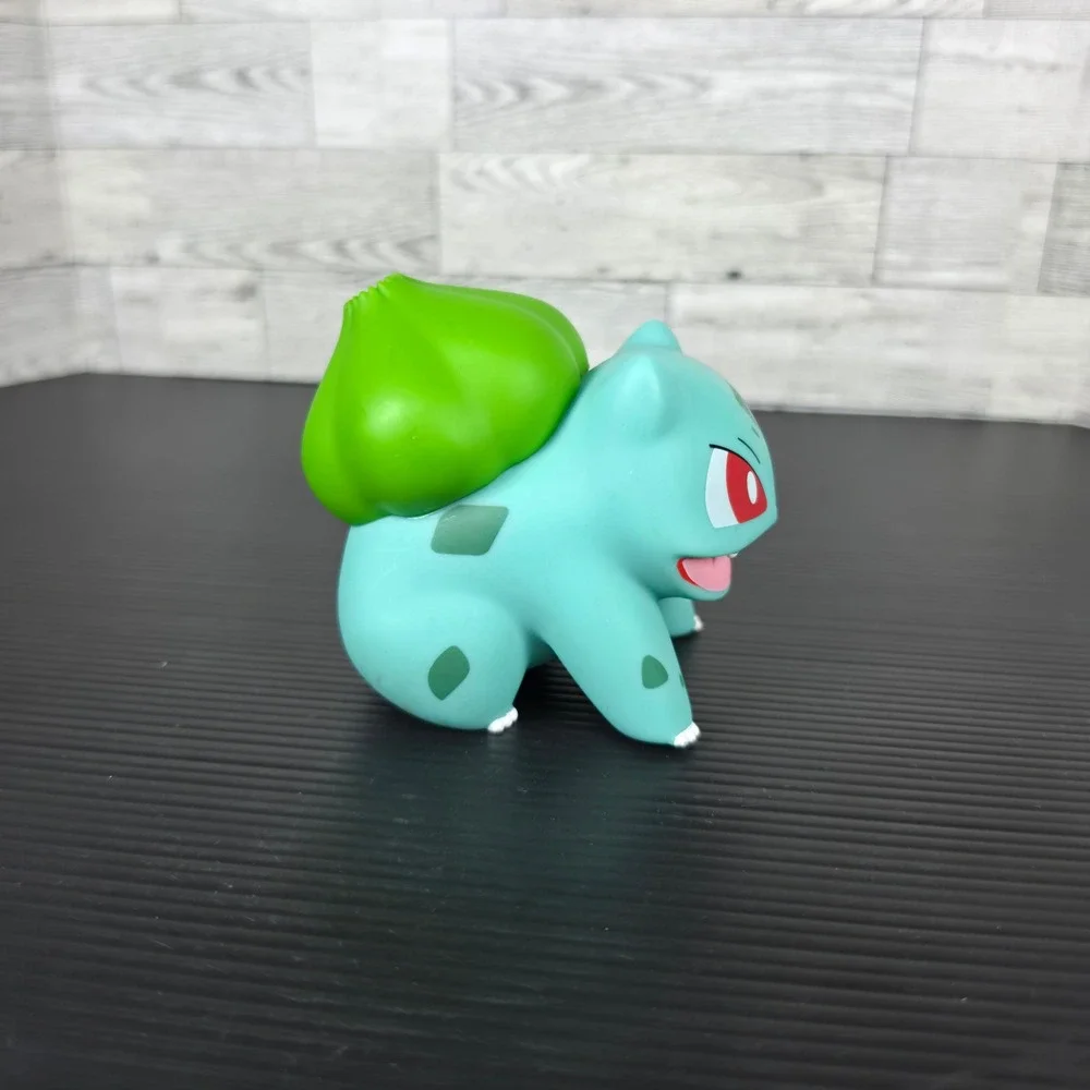 Pokemon Bulbasaur Vinyl Figure Collectible Teal Green 3.5 Inch Toy
